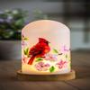 Cypress Home Cardinal LED Cloche - 6 x 6 x 8 Inches view 4