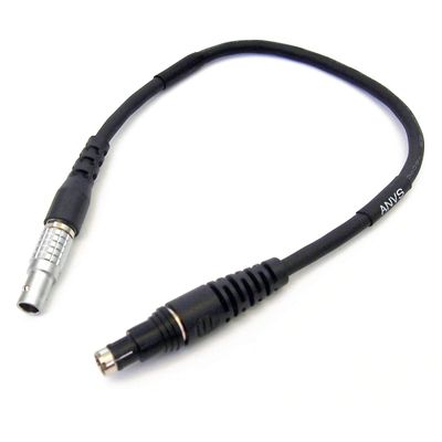 8" 4-Pin ANVIS/LEMO to Fischer/BNVD Power Cable for NVG Night Vision Systems