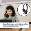 Cyber Acoustics USB-A Stereo Headset (AC-4006) - Durable, Crisp, and Clear Communication in K-12 Classrooms or Home, Made with 60 Percent Recycled Plastic view 2