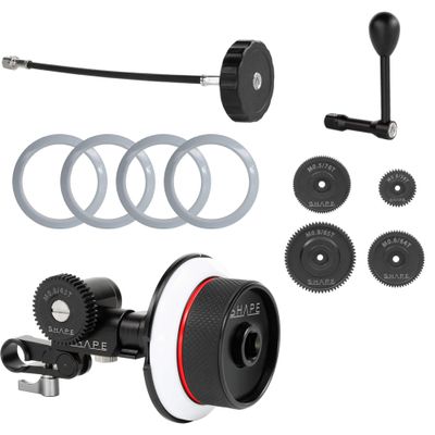 SHAPE FA123 Single Rod Follow Focus with 15mm LWS Kit