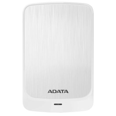 ADATA AHV320-1TU31-CWH (White) External Portable HDD TV Recorder Compatible [USB 3.1 Compatible/1TB] HV320 Series