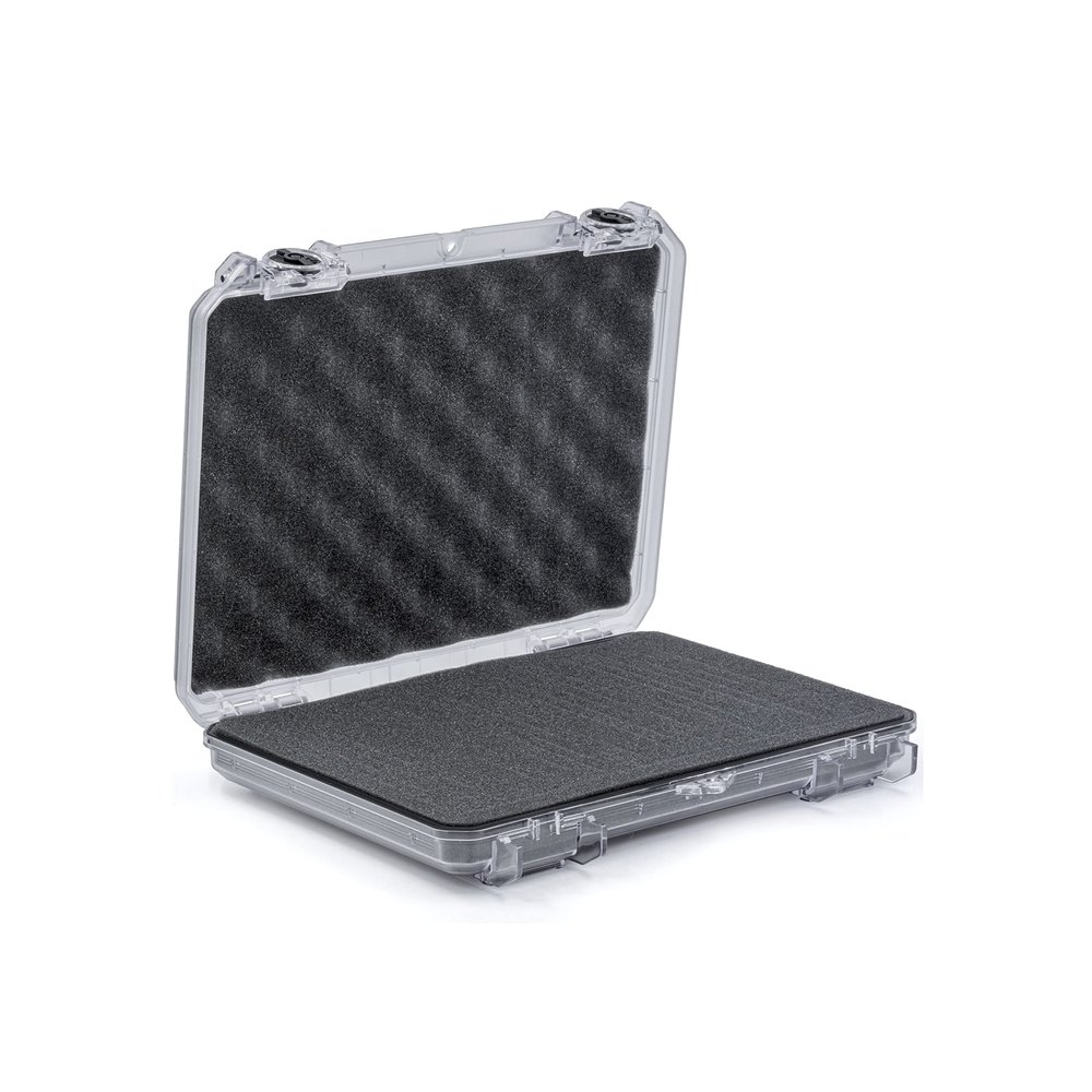 Seahorse 85 Slim Hard Protective Case with Accuform Foam - TSA Approved/Mil Spec / IP67 Waterproof/USA Made for Storing Laptops, Sound Equipment, Small Accessories, Collectibles