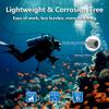 Barlus Mini Underwater IP Camera 50FPS 1080p HD RTMP Live Streaming Camera 140Wide Angle for ROV Underwater Vehicles with 32FT Cable view 2