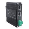 Hardened Industrial Gigabit PoE++ Injector 12-48VDC Input with DIN-Rail and Wall Mount Connecting The IEEE 802.3 bt PoE Device (95W) view 1