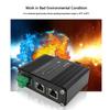 Hardened Industrial Gigabit PoE++ Injector 12-48VDC Input with DIN-Rail and Wall Mount Connecting The IEEE 802.3 bt PoE Device (95W) view 3