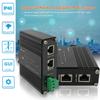 Hardened Industrial Gigabit PoE++ Injector 12-48VDC Input with DIN-Rail and Wall Mount Connecting The IEEE 802.3 bt PoE Device (95W) view 4
