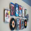 CollectorMount DVD Mount 5 Pack, Video Games, 45 Records and Blu-Rays, Shelf Stand or Wall Mount, Invisible, Adjustable view 1