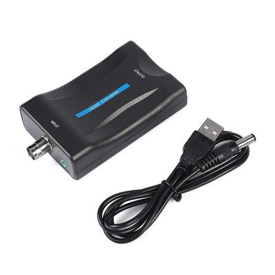 Zerone BNC to HDMI Converter Display HD 1080P/720P Video Adapter Surveillance Monitor for PS2, PS3, PSP, WII, (BNC Input Only Supports Analog Signals, Not Digital Signals)