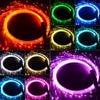 Fiber Optic Whip Light Space Pixel Whip Rave Toys EDM Flow Sparkle Lace Dance Festival 360 Degree Swivel Super Bright 40 Display Modes view 2