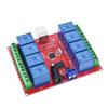 8 Channel DC 12V Relay Module Computer USB Control Switch Driver PC Intelligent Controller for Smart Home view 2