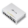 UniFi nanoHD UAP-nanoHD-US Compact Dual Band Wave2 Enterprise Wi-Fi 4x4 MIMO 1730 Mbps with UniFi Switch 8 US-8-60W 8-Port Fully Managed Gigabit Switch 802.3af PoE view 2