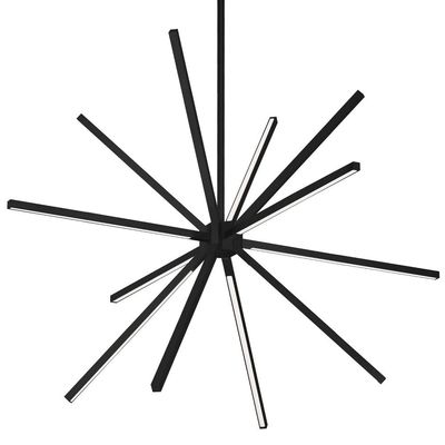 Kuzco Lighting Sirius Minor - 65W LED Chandelier-23.38 Inches Tall and 32.25 Inches Wide-Black Finish