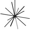 Kuzco Lighting Sirius Minor - 65W LED Chandelier-23.38 Inches Tall and 32.25 Inches Wide-Black Finish view 1