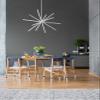 Kuzco Lighting Sirius Minor - 65W LED Chandelier-23.38 Inches Tall and 32.25 Inches Wide-Black Finish view 2