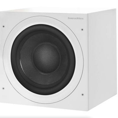 Bowers & Wilkins ASW608 Compact Powered Subwoofer - White, Model:FP40835