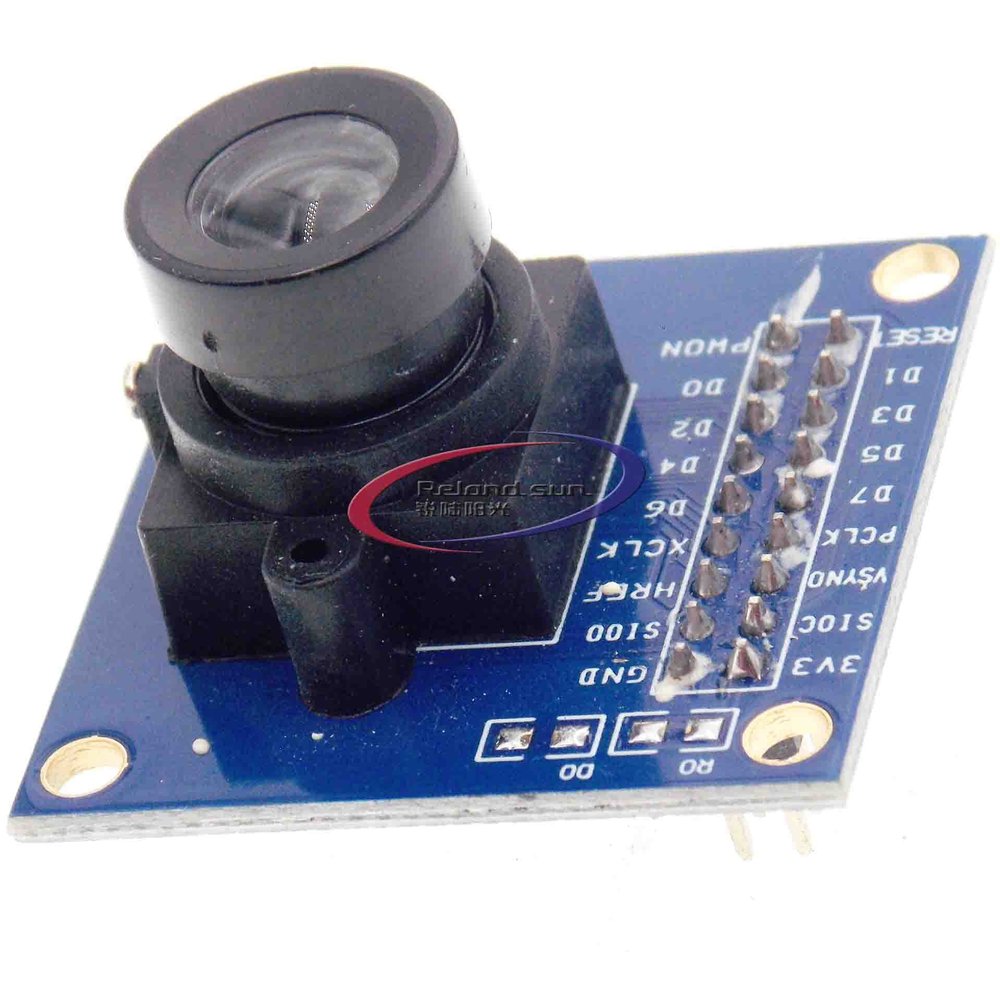 OV7670 VGA Camera Module Lens CMOS 640X480 SCCB w/ I2C Interface Auto Exposure Control Display Active for Arduino