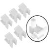 Movo Mounting Clips Compatible with The iPhone Dongle - Secures Dongle for Mic Mounting (5 Pack) view 1