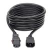TRIPP LITE Computer Power Cord Extension (C14 to C13 Power Cord), Heavy Duty, Locking C13 Connector, 15A, 100-250V, 14AWG, 10 ft. (P005-L10) view 2