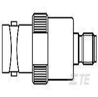 3280-2240-00, Conn SMA-BNC Adapter RCP/RCP 0Hz to 4GHz 50Ohm ST Gold