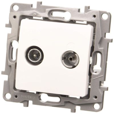 NL-Base TV/R-SAT UNI1,5DB BLAN
