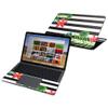 MightySkins Skin Compatible with Apple MacBook Air 13" (2020-2018) - Tropical Stripes | Protective and Unique Vinyl Decal wrap Cover | Easy to Apply, Remove, and Change Styles | Made in The USA view 1