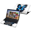 MightySkins Skin Compatible with Apple MacBook Air 13" (2020-2018) - Butterfly Splash | Protective and Unique Vinyl Decal wrap Cover | Easy to Apply, Remove, and Change Styles | Made in The USA view 1