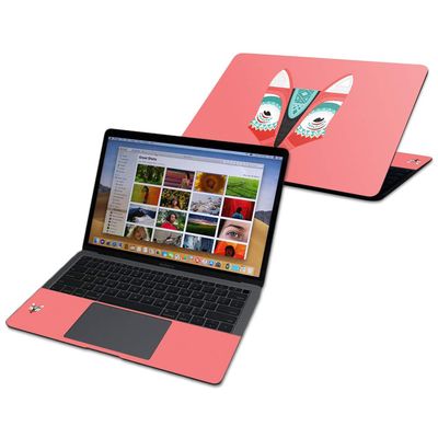 MightySkins Skin Compatible with Apple MacBook Air 13" (2020-2018) - Aztec Fox | Protective and Unique Vinyl Decal wrap Cover | Easy to Apply, Remove, and Change Styles | Made in The USA