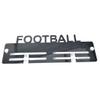 Football Medal Hanger Display - Bright Blue view 1