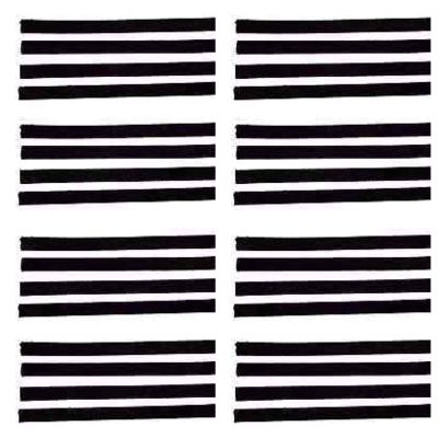 32-Pack Replacement VPI Strips Velvet/Felt 3M Adhesive Okki Nokki + VPi Machine LP Vinyl Record Album Cleaning Strip Set (Quantity of 32) / Cleaner Records (Black)