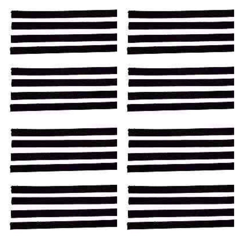 32-Pack Replacement VPI Strips Velvet/Felt 3M Adhesive Okki Nokki + VPi Machine LP Vinyl Record Album Cleaning Strip Set (Quantity of 32) / Cleaner Records (Black)