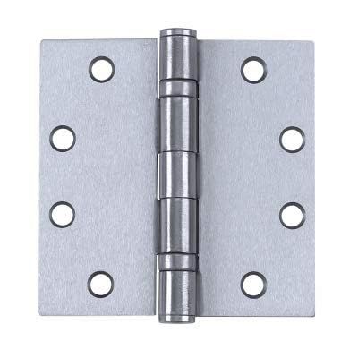 Tell 4 in. L Stainless Steel Steel Door Hinge 1 pk