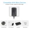 12V 2A Power Supply Adapter, AC100-240V to DC12V Converter Transformer with 5.5x2.5mm DC Output Jack for LED Strip Light,Wireless Router,ADSL Cats,Security Cameras view 3