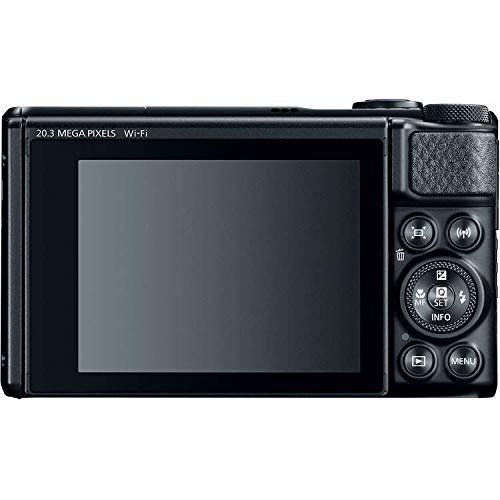 WASHODO CANON PowerShot SX740 HS / SX730 HS High Zoom Model Compact Digital Camera Resin Screen Protector Film