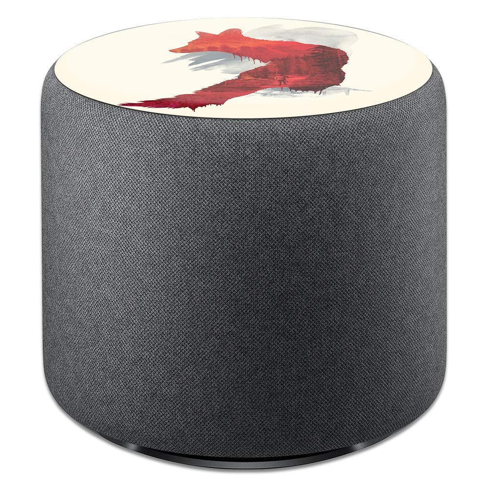 MightySkins Skin Compatible with Amazon Echo Sub - Fox Blood | Protective, Durable, and Unique Vinyl Decal wrap Cover | Easy to Apply, Remove, and Change Styles | Made in The USA