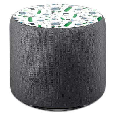 MightySkins Skin Compatible with Amazon Echo Sub - Science Cartoon | Protective, Durable, and Unique Vinyl Decal wrap Cover | Easy to Apply, Remove, and Change Styles | Made in The USA