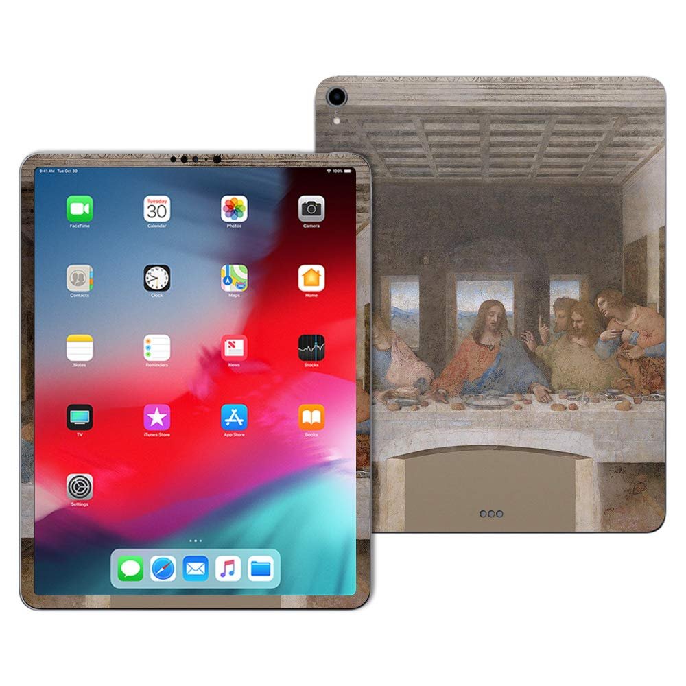 MightySkins Skin Compatible with Apple iPad Pro 12.9 (2018) - Last Supper | Protective, Durable, and Unique Vinyl Decal wrap Cover | Easy to Apply, Remove, and Change Styles | Made in The USA