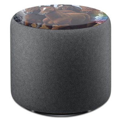MightySkins Skin Compatible with Amazon Echo Sub - Horse Stampede | Protective, Durable, and Unique Vinyl Decal wrap Cover | Easy to Apply, Remove, and Change Styles | Made in The USA