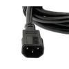 12Ft Power Extension Cord C13 to C14 Black/SJT 14/3-1PK view 2