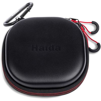Haida Hard Tortoise Travel Case with Carabiner for Five 82mm Filters