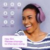 PowerLocus Bluetooth Over-Ear Headphones, Wireless Stereo Foldable Headphones Wireless and Wired Headsets with Built-in Mic, Micro SD/TF, FM for iPhone/Samsung/iPad/PC (Purple) view 3