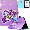 Artyond Case for Kindle Paperwhite, Slim Lightweight PU Leather Card Slots with Auto Sleep/Wake Case for Amazon Kindle Paperwhite 123 (Fits All 2012, 2013, 2015 and 2016 Versions), Papillons view 1