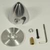 Jammas 2 Blade Aluminum Spinner Special Drilled for RC Plane with Prop Adapter 1.5" 1.75" 2" 2.25" 2.5" 2.75" 3" 3.5" 4" Zyhobby - (Color: 64mm) view 1