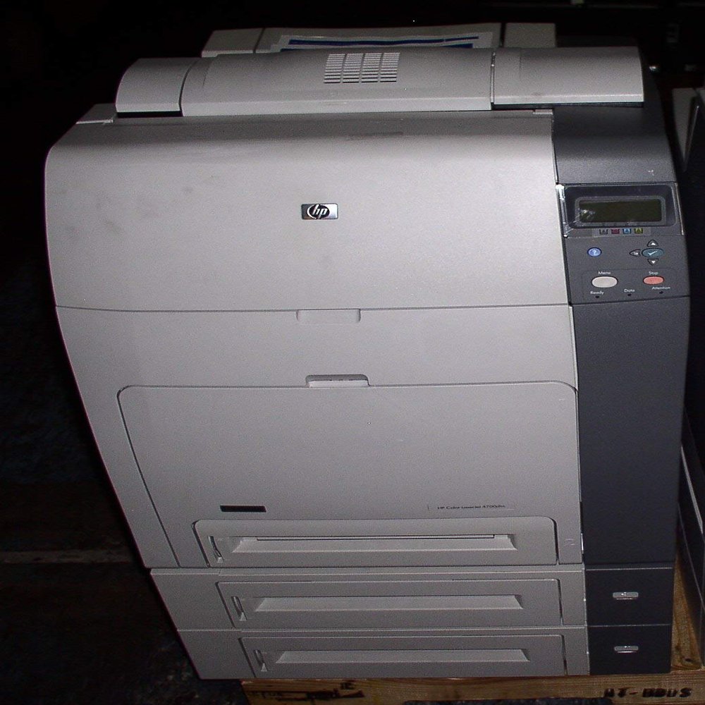 Certified HP Color LaserJet 4700DTN 4700 Q7494A Laser Printer with toner & 90-Day Warranty (Renewed)