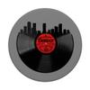 Denver PopSocket Grip Vinyl Record City Skyline Cityscape PopSockets PopGrip: Swappable Grip for Phones & Tablets view 3