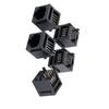 Aexit 52 8P8C Generator Accessories 180 Degree Modular Network PCB Connectors Cords, Plugs & Adapters 5 Pcs view 1