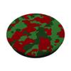 Woodland Green Sangria Wine Blood Red Army Camo Pattern view 2
