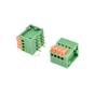 Davitu 50PCS KF141R 2/3/4/5/6/7/8/9 pin spring terminal block connector 2.54MM pitch right angle 2p 3p 4p 5P FOR pcb mounted splicing - (Pins: 50PCS 9P) view 2