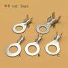 Davitu 50pcs/lot 8.2 Round Terminal Crimping Terminal M8 Tab Copper Opening Nose End DJ431-8A/B/C/D/E - (Color: D 30pcs) view 1
