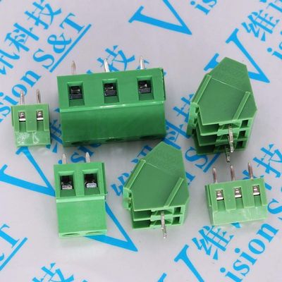 Davitu 10PCS/LOT KF128 5.0/5.08/7.5/3.81mm PCB terminals can be spliced - (Pins: 5.08 3P)