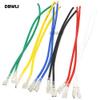 Davitu 12Pcs 6.3mm 4.8mm 2.8mm Female Spade Crimp Terminals with red green blue yellow white black Wire cable - (Color: 2.8mm 12pcs) view 3